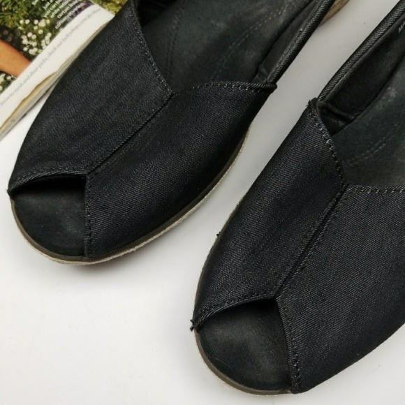 Grasshoppers Garnet Ortholote Peep Toe Wedge - Picture 3 of 6